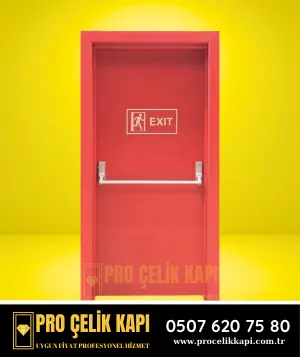 Kağıthane Yangın Kapısı - Model 6